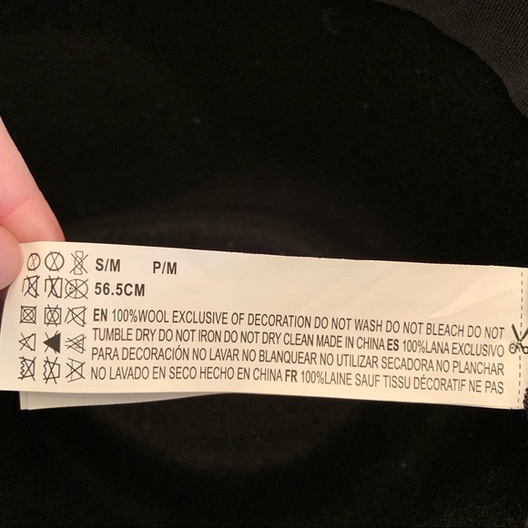 Black Wool Fedora from Forever 21, S/M - Picture 6 of 7